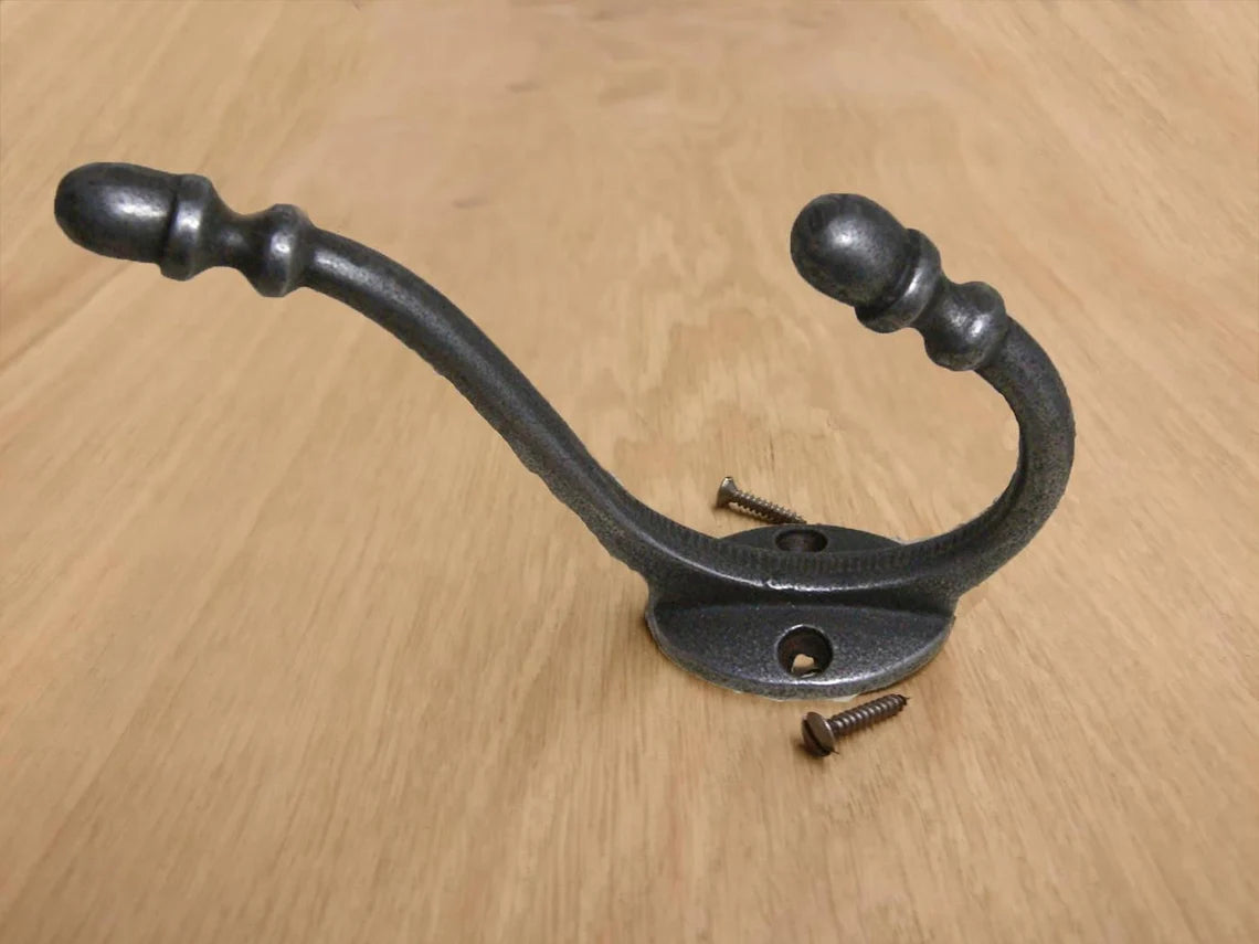 Cast Iron/Hand Forged Style Antique Shelf Hooks