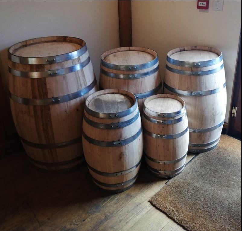 Chestnut Decoration Barrels (New)