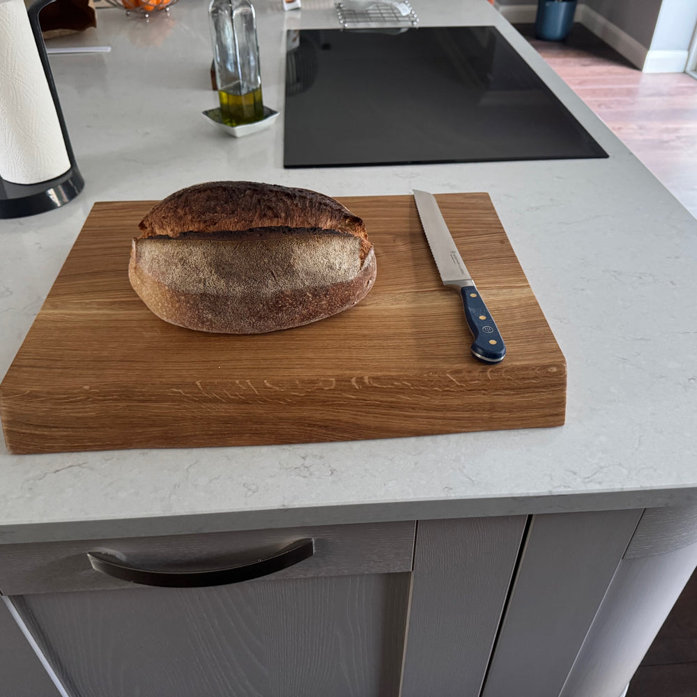 
                      
                        Solid Oak James Martin Style Chopping Board - Custom Size - Square Edge or Waney Edge
                      
                    