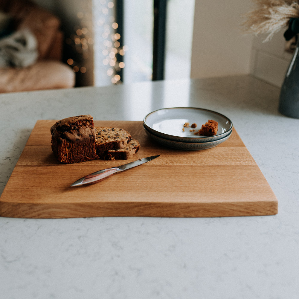 
                      
                        Solid Oak James Martin Style Chopping Board - Custom Size - Square Edge or Waney Edge
                      
                    