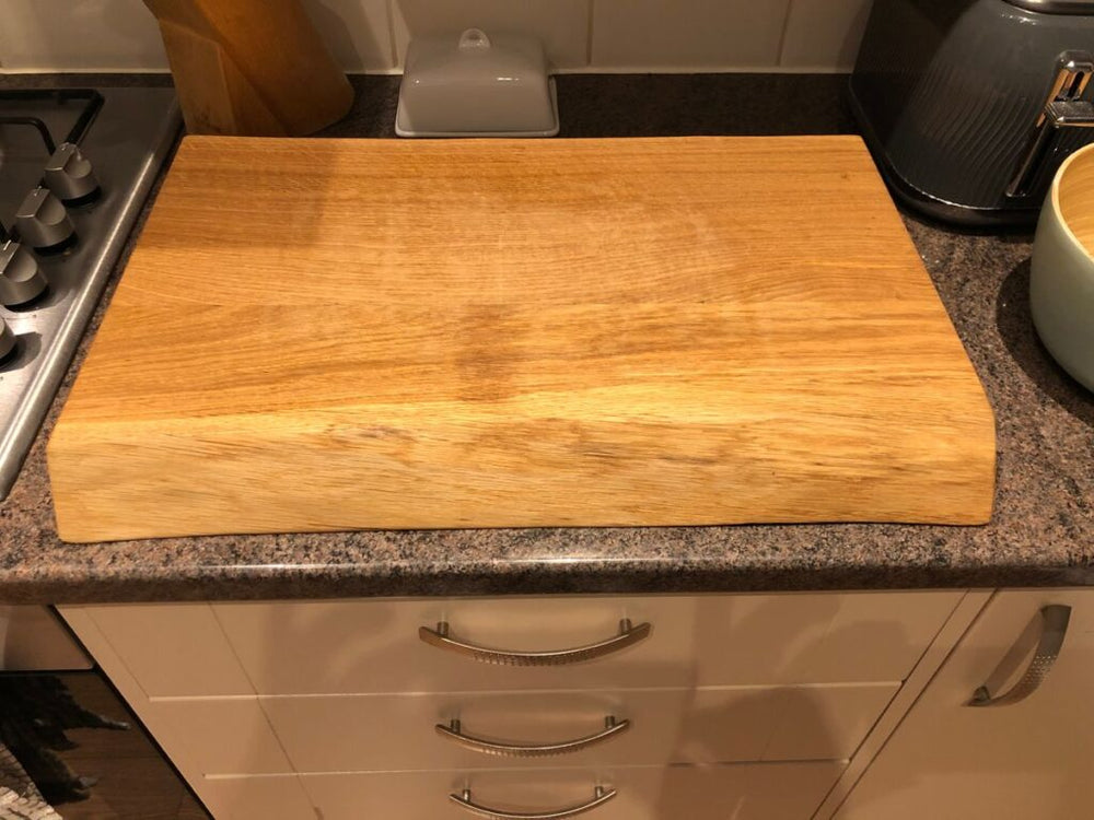 
                      
                        Solid Oak James Martin Style Chopping Board - Custom Size - Square Edge or Waney Edge
                      
                    