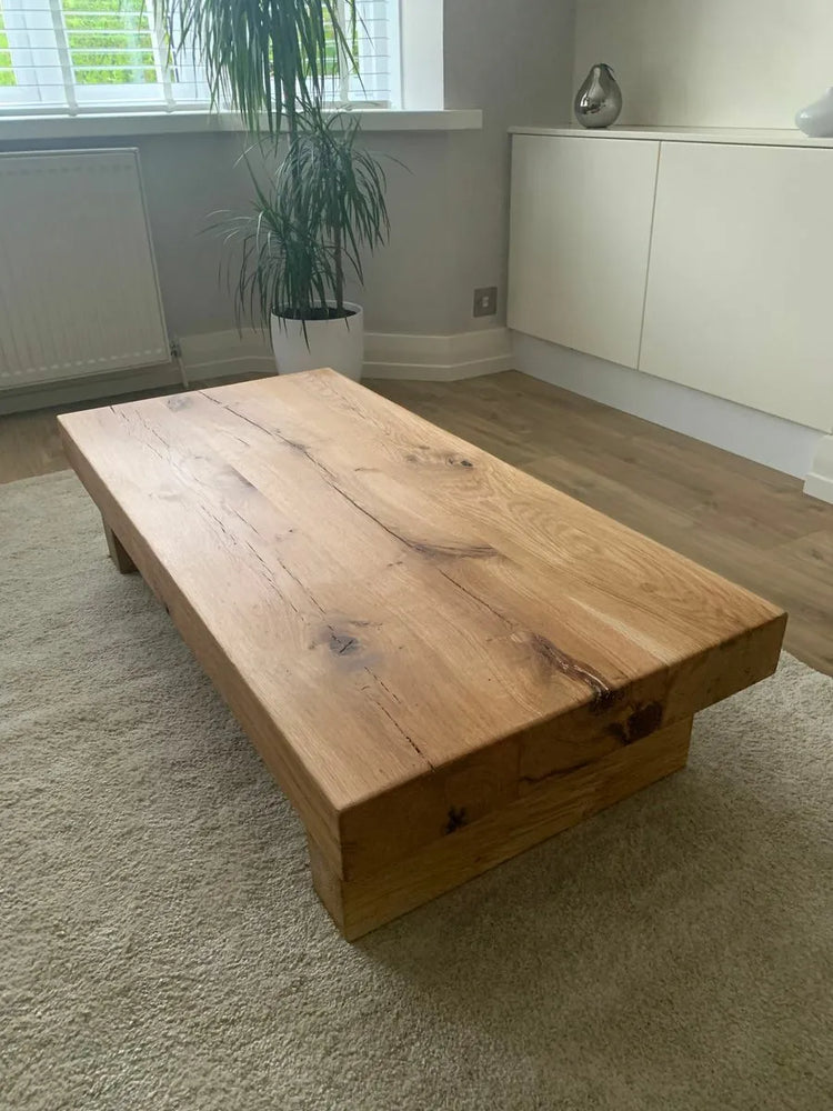 Oak Beam Coffee Table