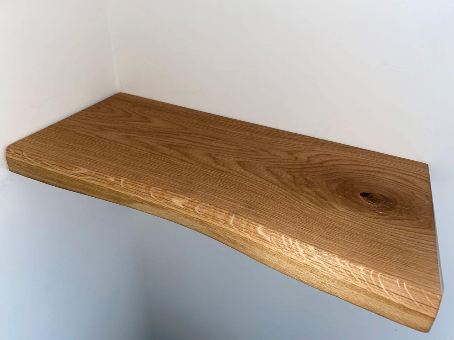 Oak Shelves with Brackets & Oils