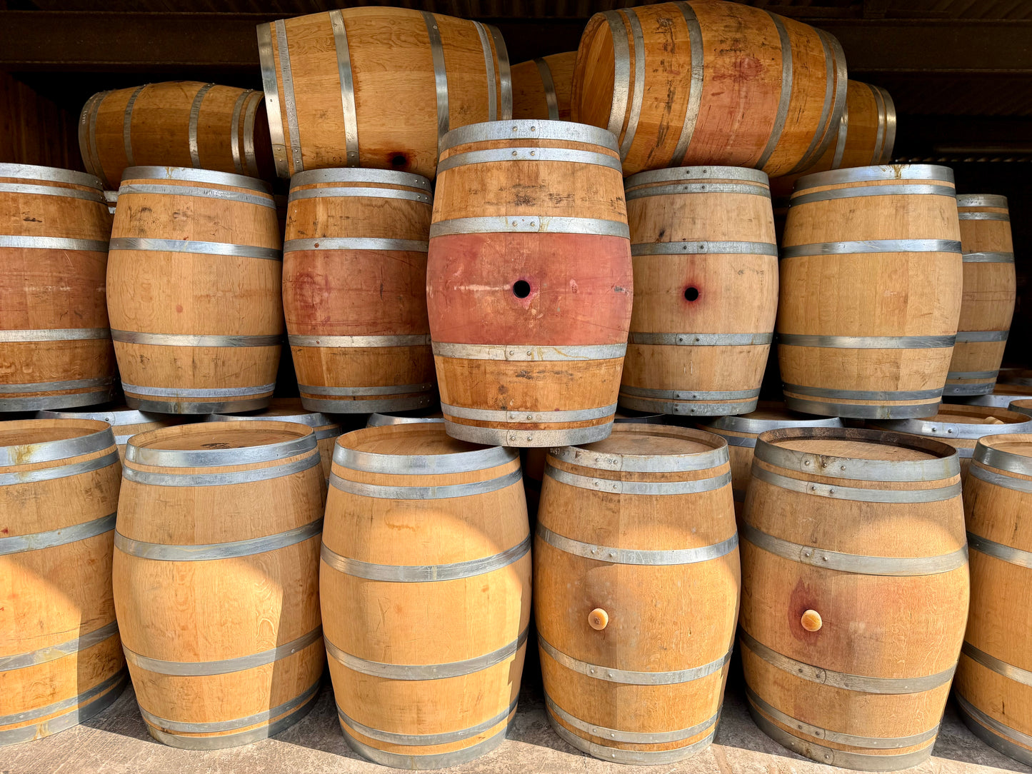 New Stock - Oak Wine Barrels