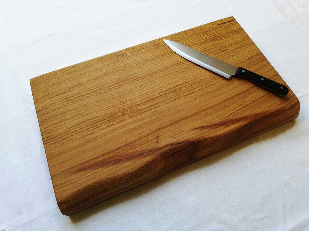 
                      
                        Solid Oak James Martin Style Chopping Board - Custom Size - Square Edge or Waney Edge
                      
                    