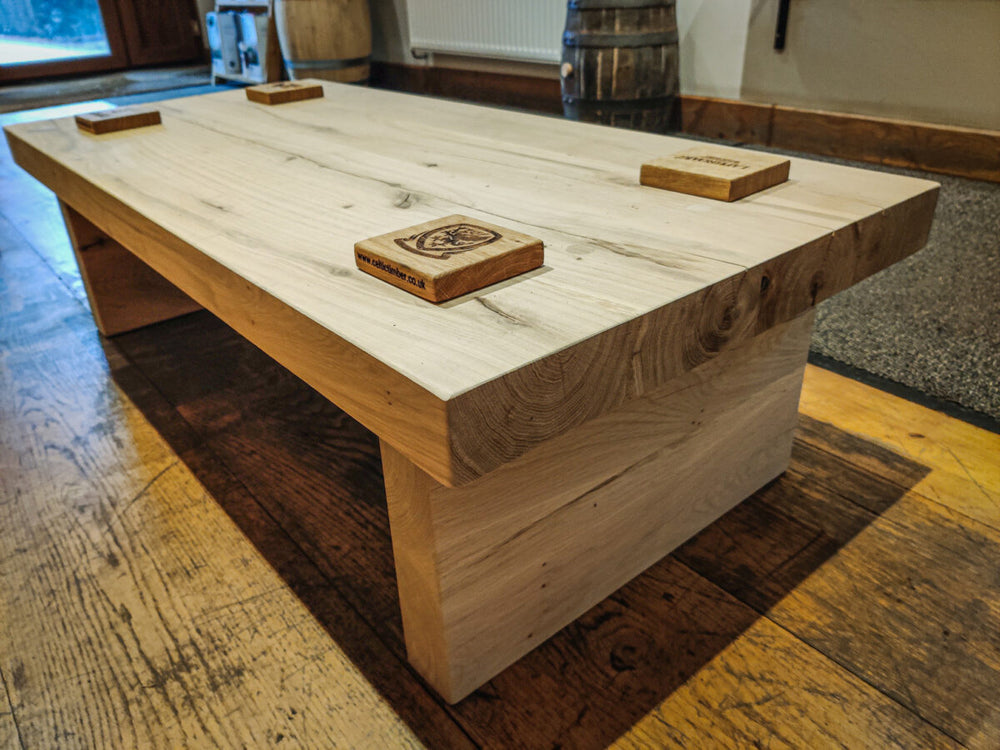 Oak Beam Coffee Table