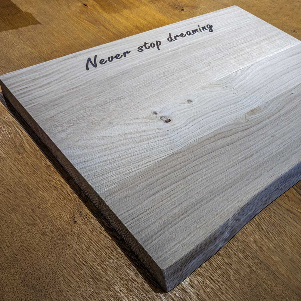 
                      
                        Solid Oak James Martin Style Chopping Board - Custom Size - Square Edge or Waney Edge
                      
                    