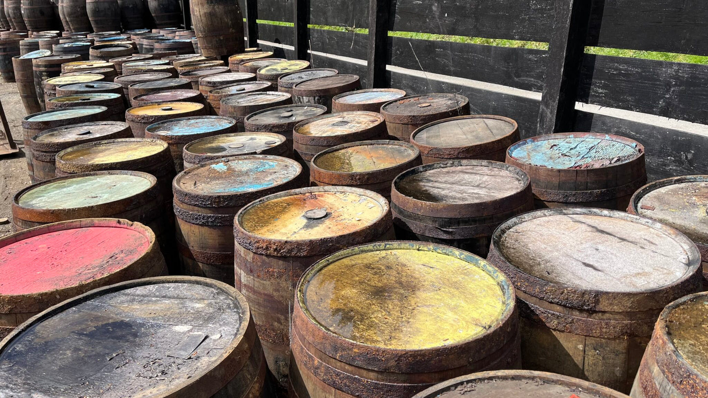 Reduced / Damaged Oak Whisky Barrels