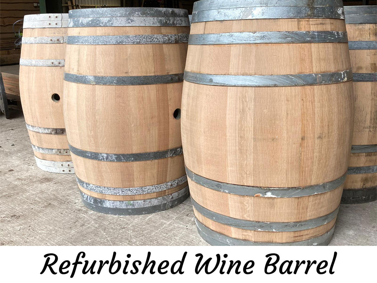 New Stock - Oak Wine Barrels