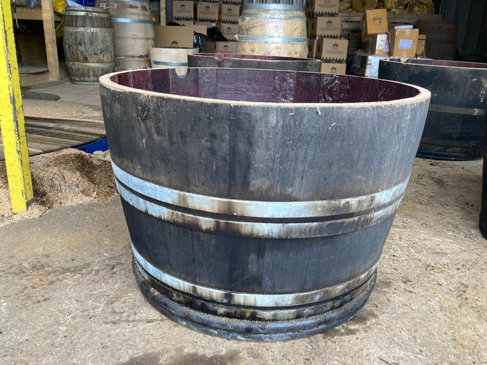 
                      
                        Oak Wine Barrel Planters - Quarter, Half and Three-Quarter
                      
                    